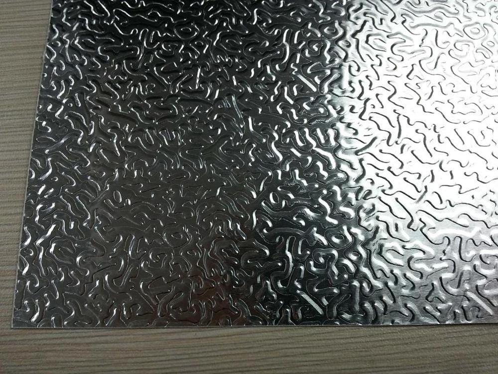 oxidized stucco aluminum sheet for freezer innerwall board metal insulation material