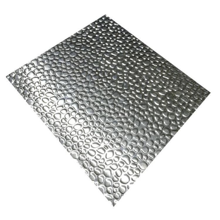 oxidized stucco aluminum sheet for freezer innerwall board metal insulation material