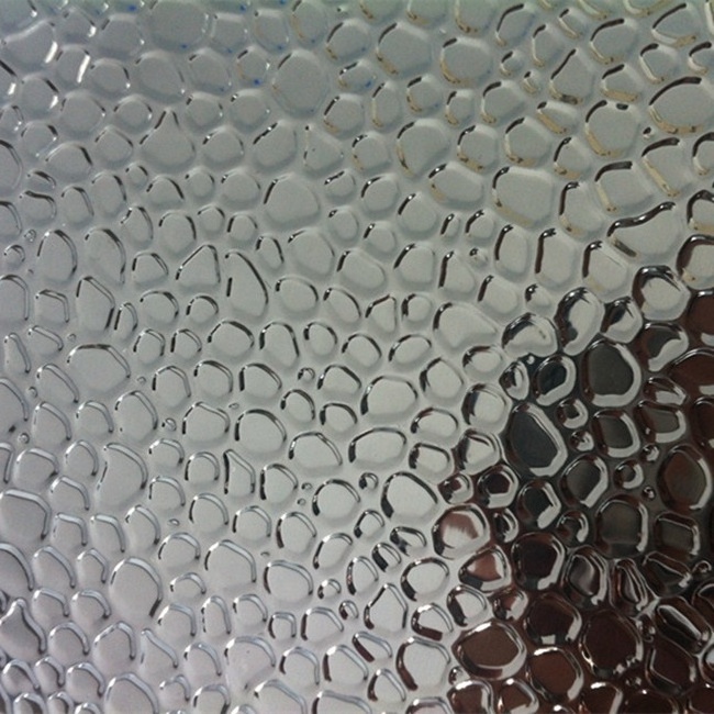 1xxx Mirror Pebbles Embossed Aluminum Sheet For Light Reflector