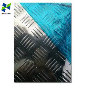 sale bus use floor aluminum tread plate checkered anti skik sheets coil 3003 alloy 3xxx