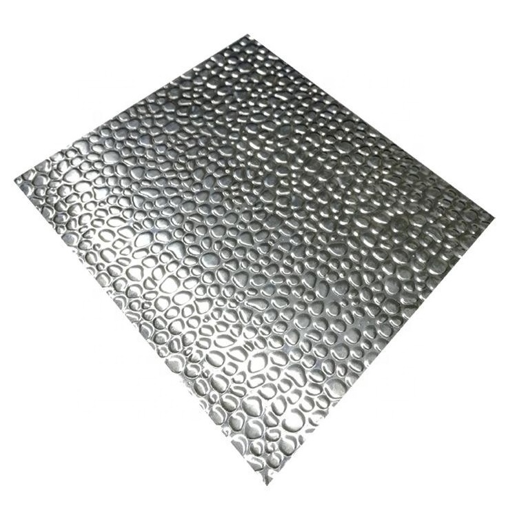 3003 H14 Reflective Hammered Aluminum Sheet for Lamp Reflector