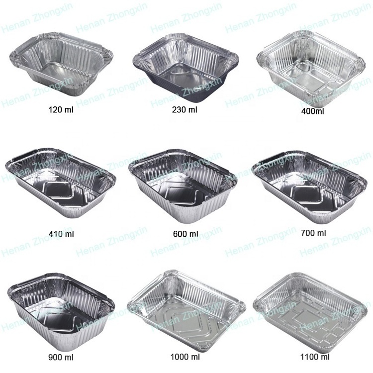 Aluminum Disposable Large Foil Container Grill BBQ Drip Pan Baking Cooking Trays