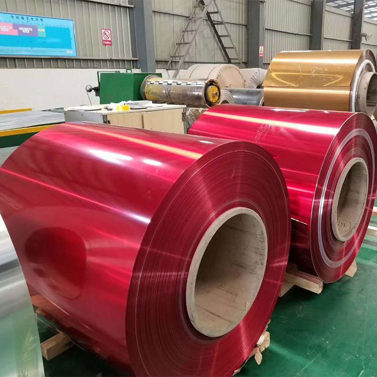 high quality gutter coil aluminum 3003 1060 5052 painted aluminum roll color coated aluminum coil/roll