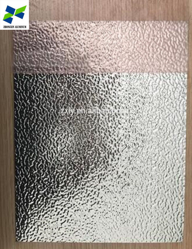 oxidized stucco aluminum sheet for freezer innerwall board metal insulation material