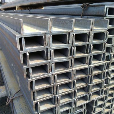 Hot Rolled C Channel Bars ASTM A36 JIS Standard Carbon Channels C Section Steel  Purlins MS C Channel Steel