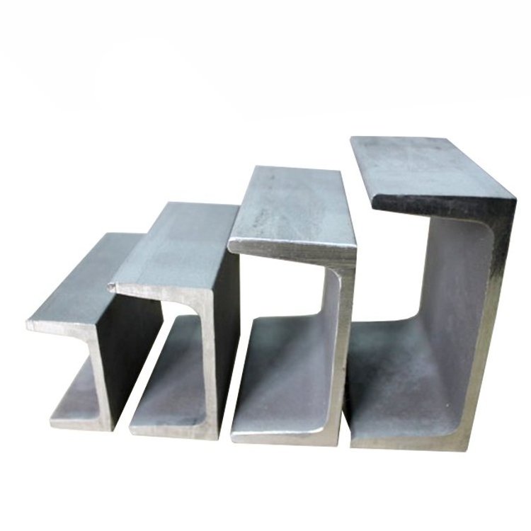 Hot Rolled C Channel Bars ASTM A36 JIS Standard Carbon Channels C Section Steel  Purlins MS C Channel Steel