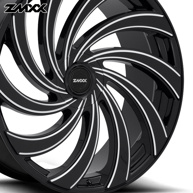 ZMXX 22 inch 5x114.3 aluminium alloy forged car wheels rims and tires for cars