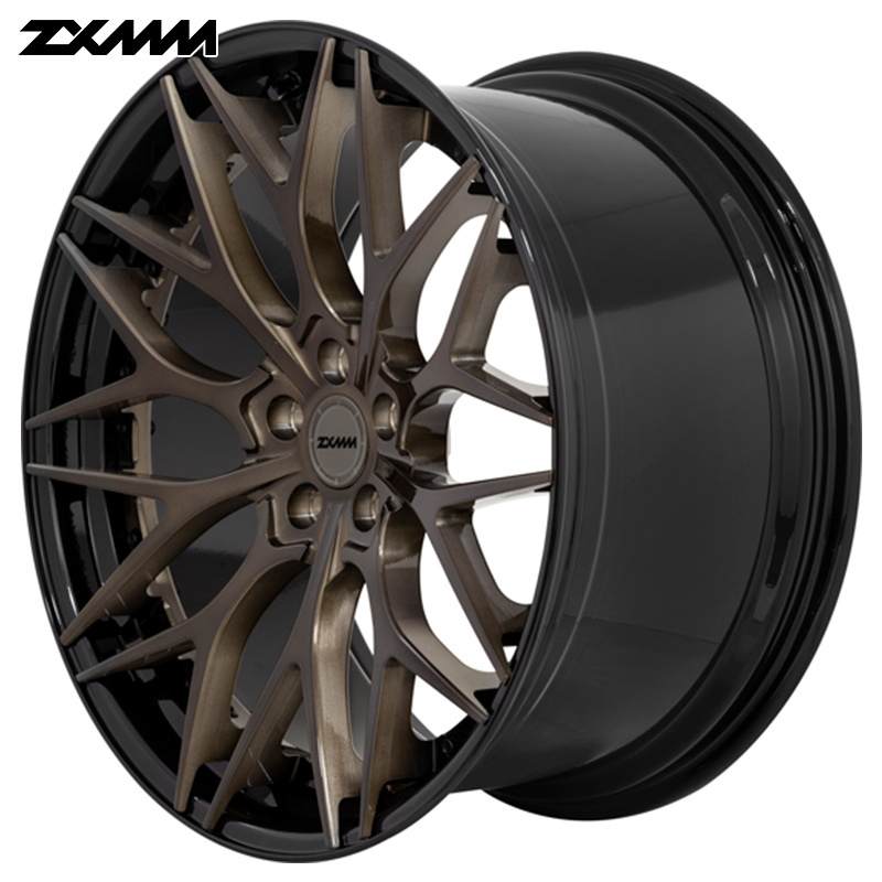 Customize forged 2 piece 26  28 inch  OEM  passenger car Wheel 5x112 6X139.7  aluminium alloy   rims  for chevelle and chevy