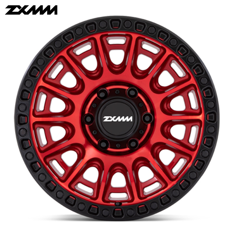 ZXMM car beadlock rims 6*139.7 wheels alloy forged wheels rims for off road