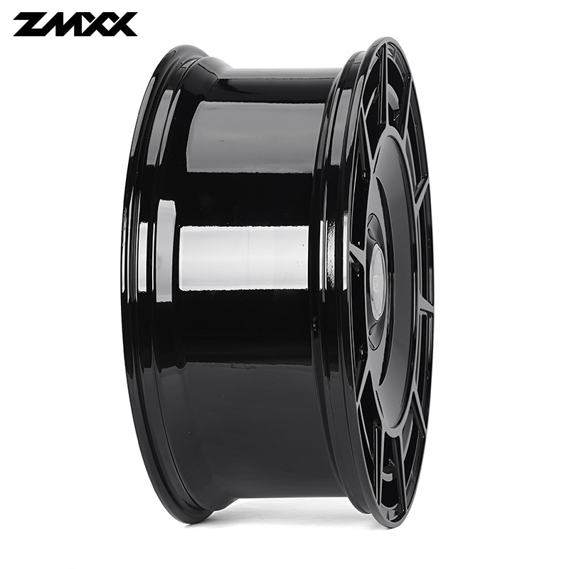 ZMXX hot sell 18 20 21 22 26 inch customize car alloy rims for Audi Benz Lexus 5x120 black Aluminium forged magnesium wheels