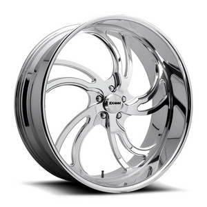 custom deep dish truck wheel rims polish Chrome 6x139.7 5x130 5x127 5x120 18 20 22 24 26 28 30 inch for  impala jeep