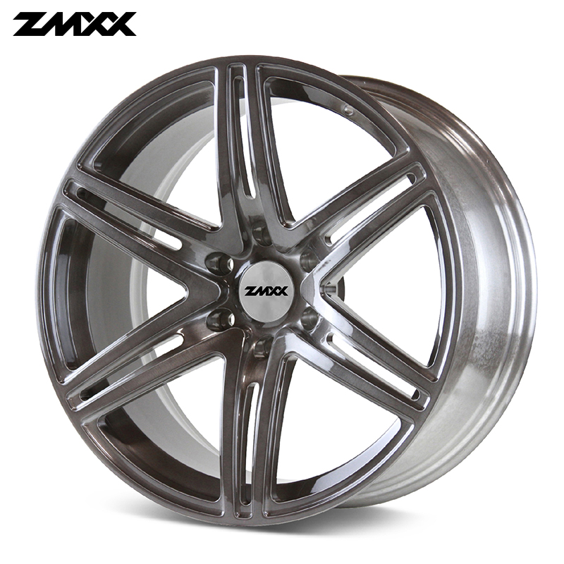 ZMXX customized car wheels 15-26 inch double 5 spoke design 5*112 5*120 5*130 aluminum alloy forging wheel