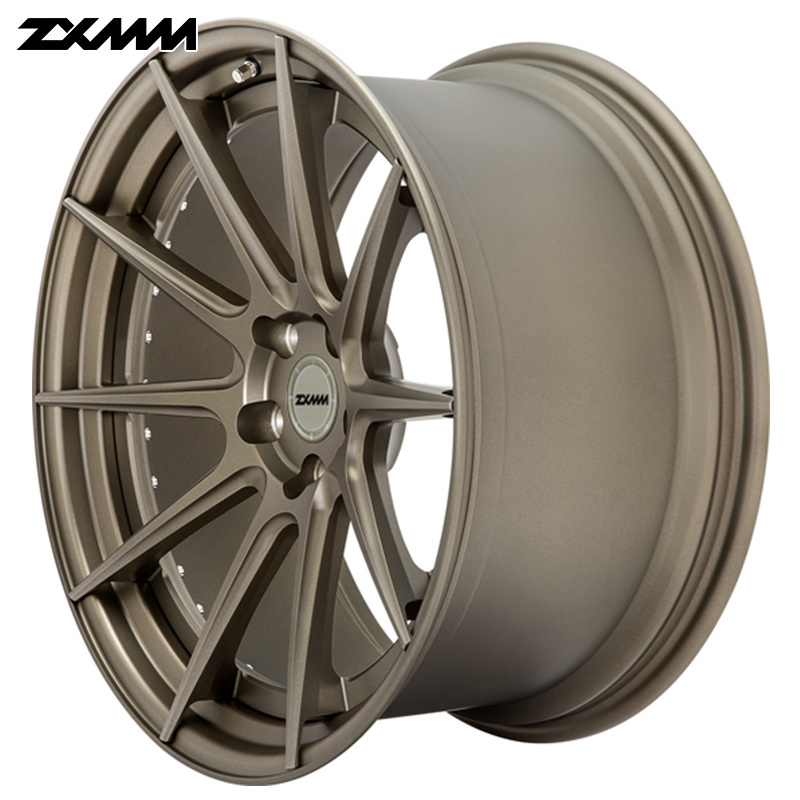 2 piece 5x114.3 5x120 5x130 15 18 26 28 inch forged for Mercedes benz car alloy rim rotiform wheel