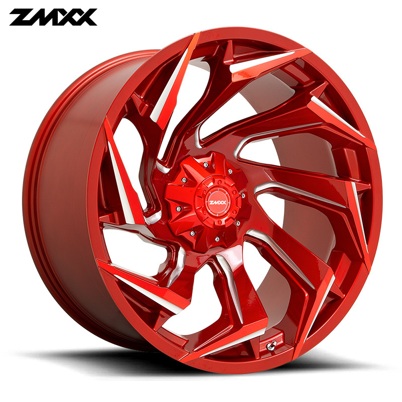 ZMXX forged wheels 18 20 22  inch car aluminum wheel rim 6 holes 6x 139.7 off-road car alloy wheel rims