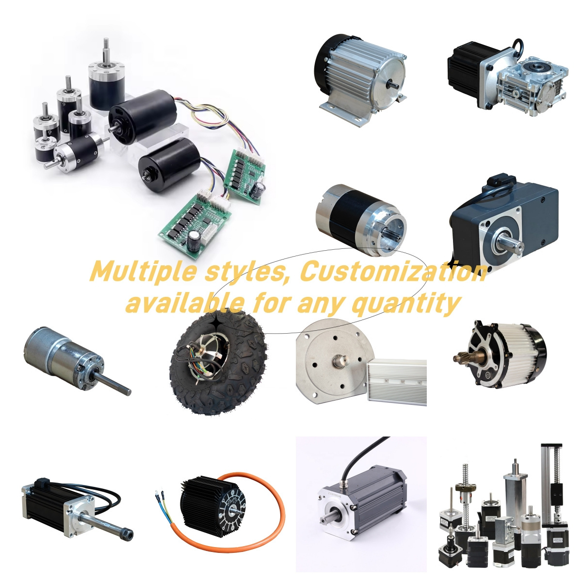 24V 500W DC motor Brush permanent magnet motor Gear motor for motorized tricycles Scooter, wheelchair, tricycle motor