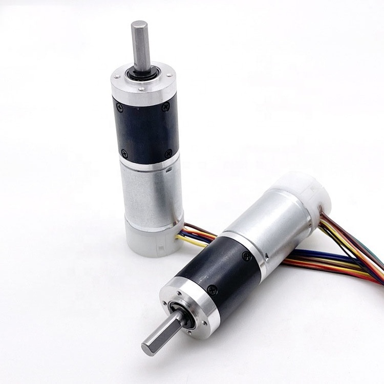 High Torque Dc Motor Planetary Gear 5 - 4500rpm 6V 12V 24V 60kg.cm 42mm 45mm Low Speed Brush Motors