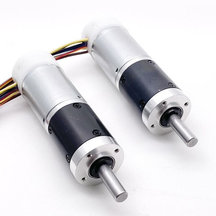 High Torque Dc Motor Planetary Gear 5 - 4500rpm 6V 12V 24V 60kg.cm 42mm 45mm Low Speed Brush Motors