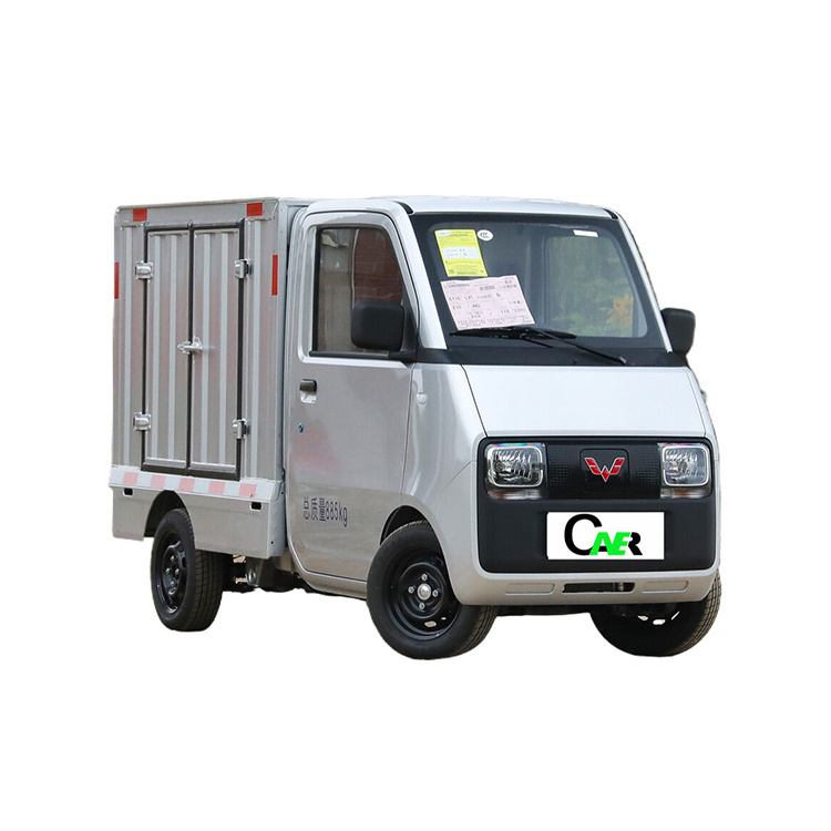 Express Special Electric Car Wuling E10 EV New Electric Pickup Truck With Cargo Box For Delivery Of New Energy Car