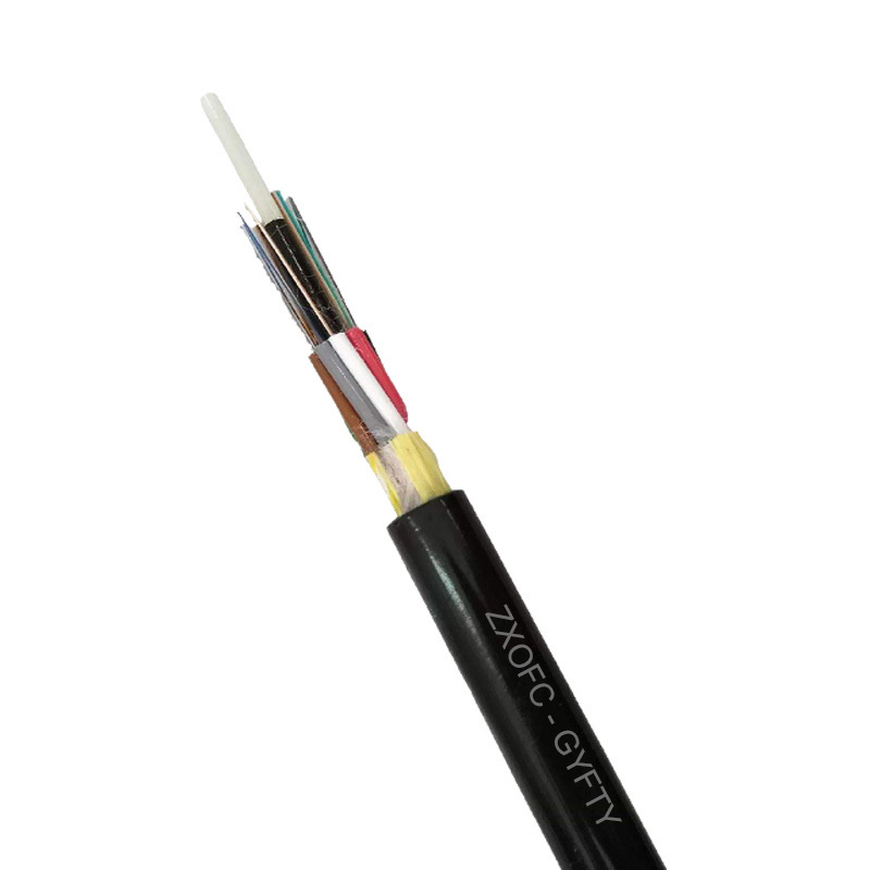 ZXOFC Manufacturer Non-metallic Strength Member Stranded Loose Tube gyfty cable Fiber Optic Cable