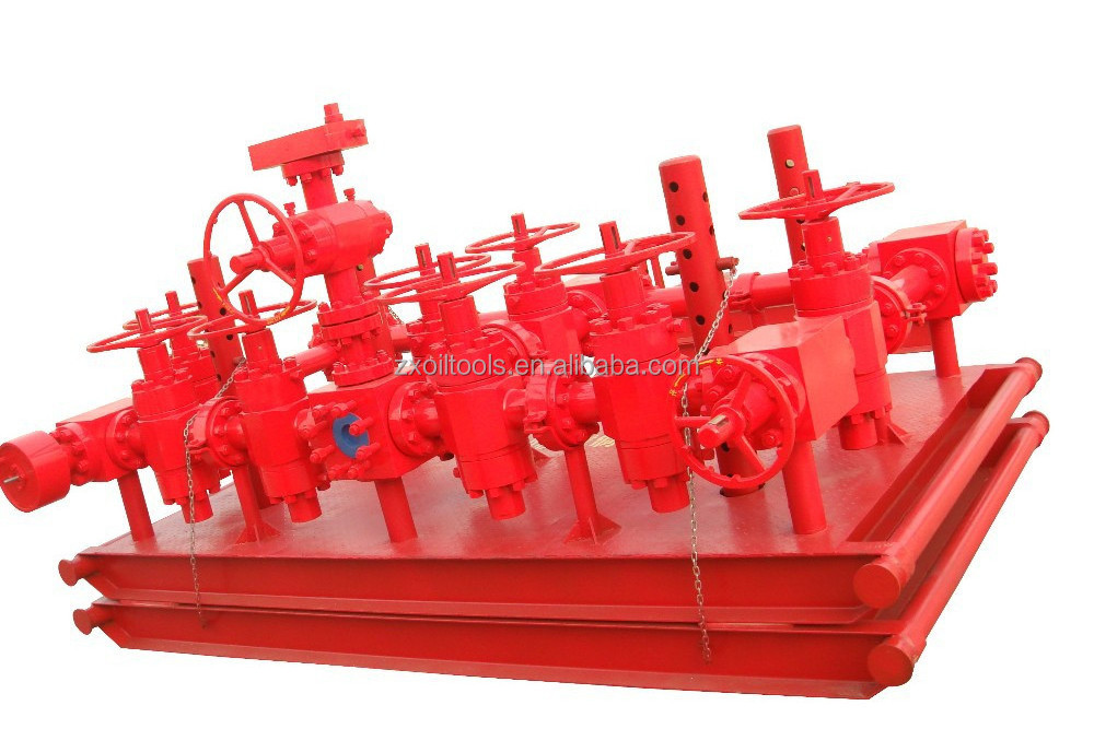 Oil and gas wellhead assembly Choke Manifold