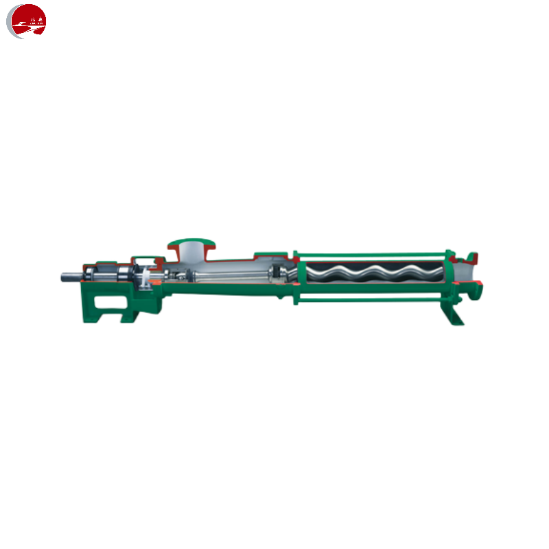 HX22-17-2.4/1.8 Type High Pressure Mono Screw Sludge Pump Stainless Steel Single Screw Oil Mud Progressive Cavity Pump