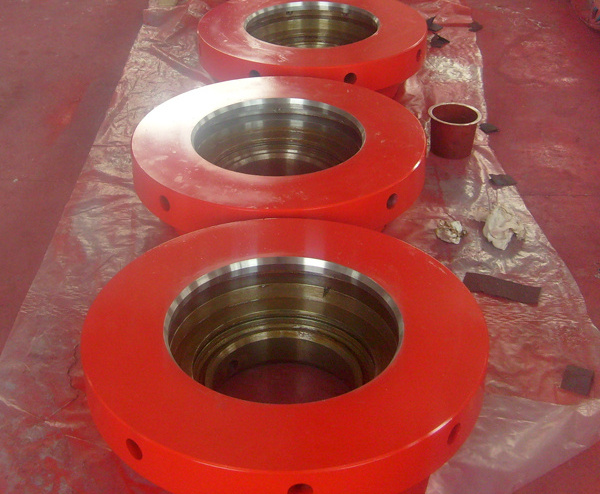 tubing bonnet and casing head for oilfield