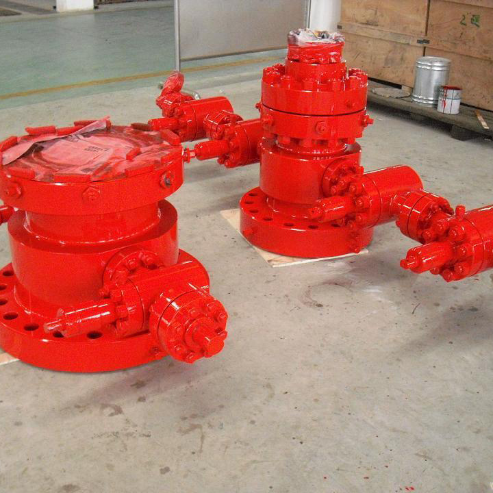 tubing bonnet and casing head for oilfield