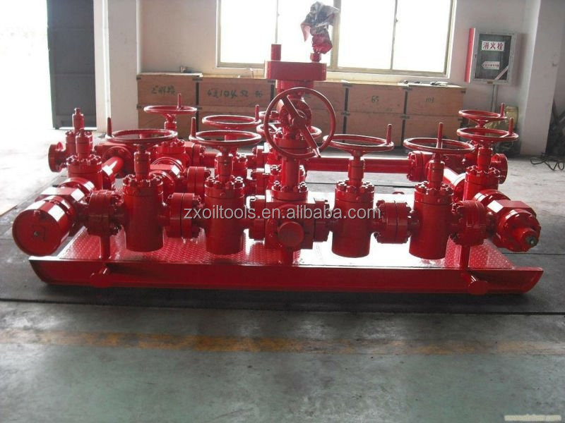 Oil and gas wellhead assembly Choke Manifold