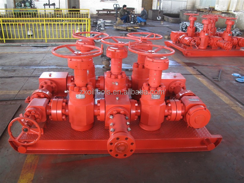 Oil and gas wellhead assembly Choke Manifold