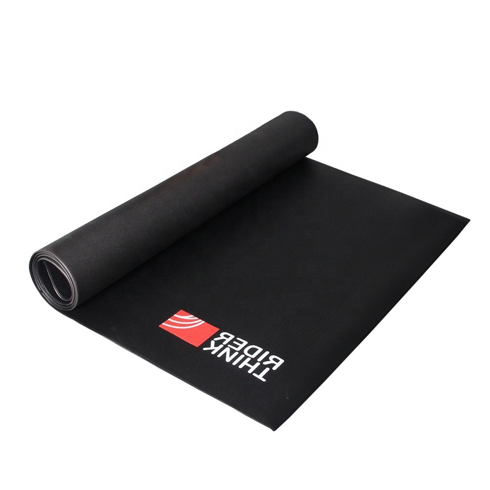 ThinkRider High Density Bicycle Trainer Floor Mat Fitness Folding Sports Exercise Indoor Bike Treadmill Equipment Gym Mats