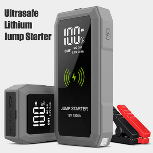 Good Quality 12V 16800mAh Auto Car Battery Jump Starter Portable Jumper Starter Power Station with wireless charging function