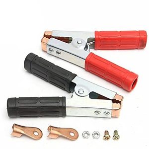 alligator clips plastic handle battery insulated clamp connector electric crocodile clamp clip