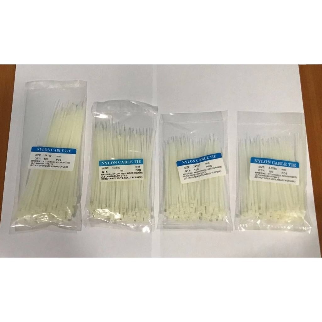 wholesale factory price self locking Nylon cable ties cable zip ties plastic wire ties