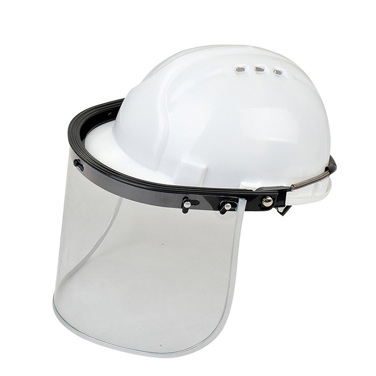 Loktar cpr face shields full face protective isolation mask for industry face shields visor for safety helmet