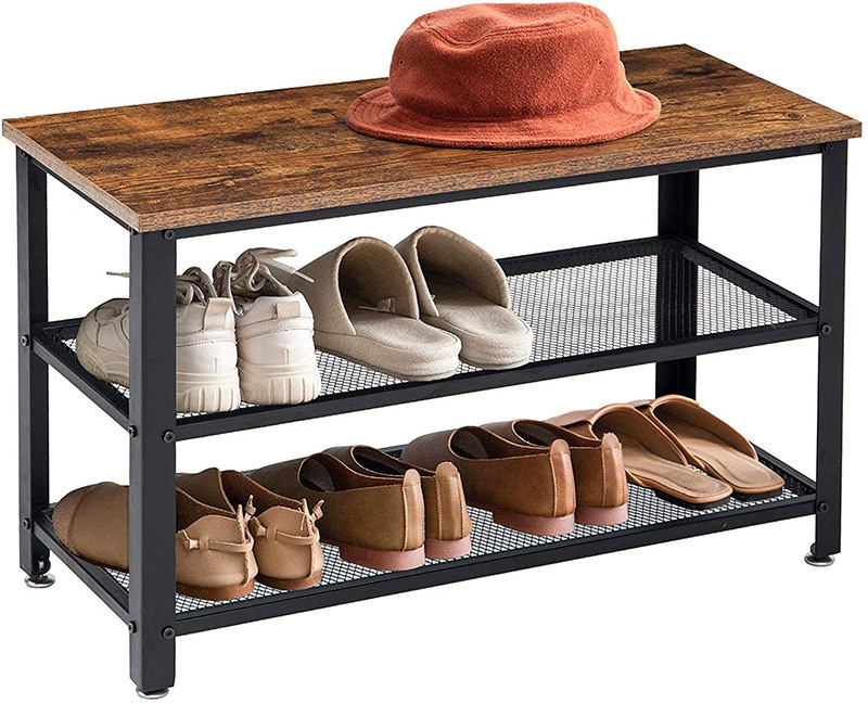 Modern shelf three tier multifunctional shoe rack hallway storage box shoe rack