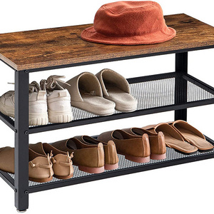 Modern shelf three tier multifunctional shoe rack hallway storage box shoe rack