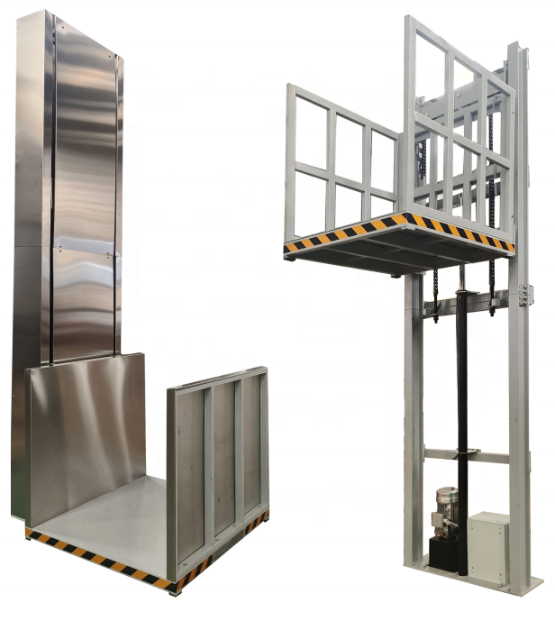 Cargo Lifts Warehouse Hydraulic Elevador Work Platforms