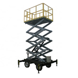 10M Traction type Hydraulic Scissor Lifter Scissor Lift Table