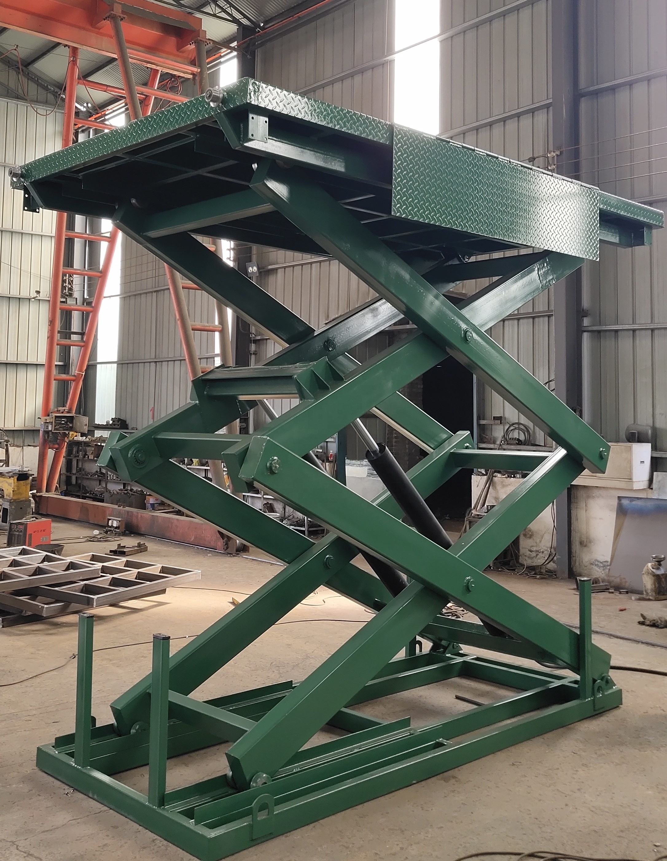 Fixed Multiple  Scissor Lift Table Stair Lifts Aerial Work Platform