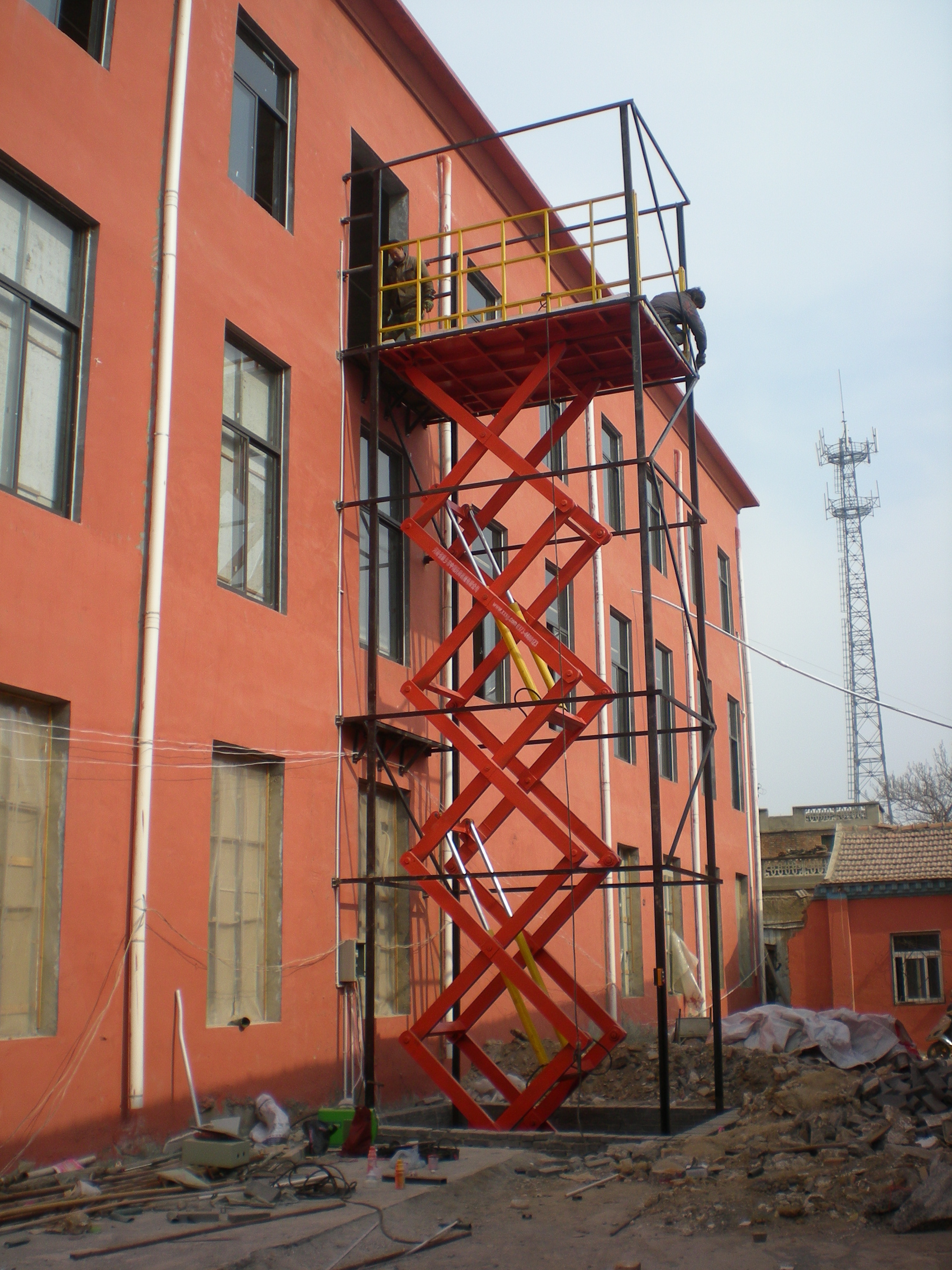 Fixed Multiple  Scissor Lift Table Stair Lifts Aerial Work Platform