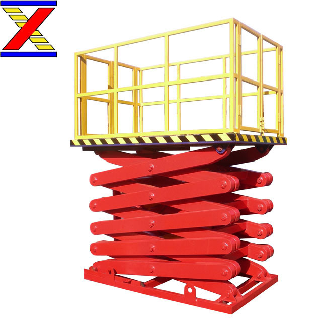 Fixed Multiple  Scissor Lift Table Stair Lifts Aerial Work Platform