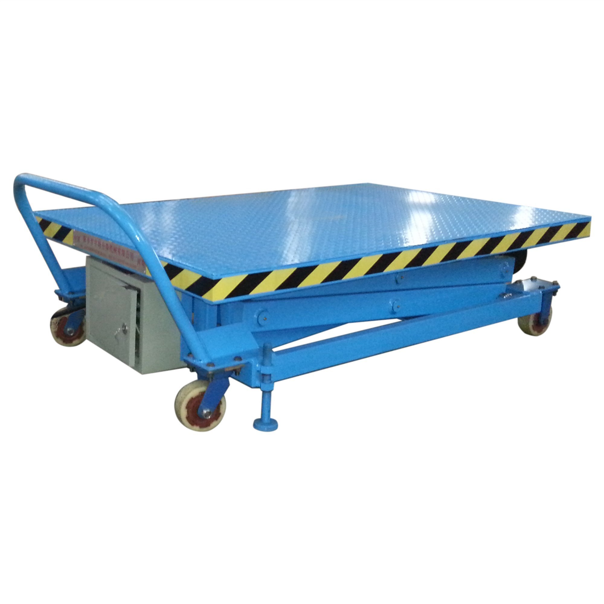 1M 2M Hand Double Manual Hydraulic Lifting Table Trolley