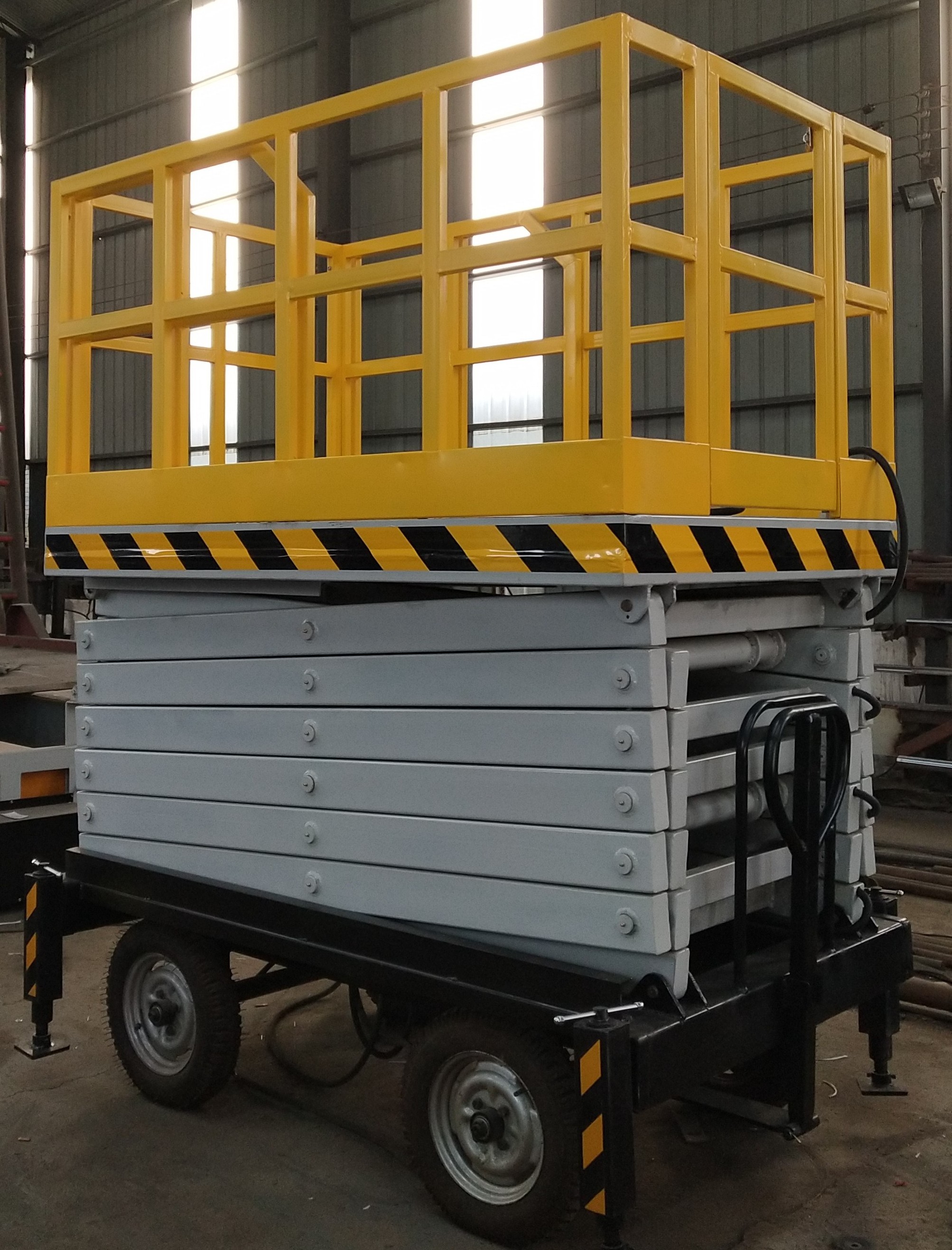 4M 6M 10M 12M High Rise Scissor Lift  Hydraulic Scaffolding