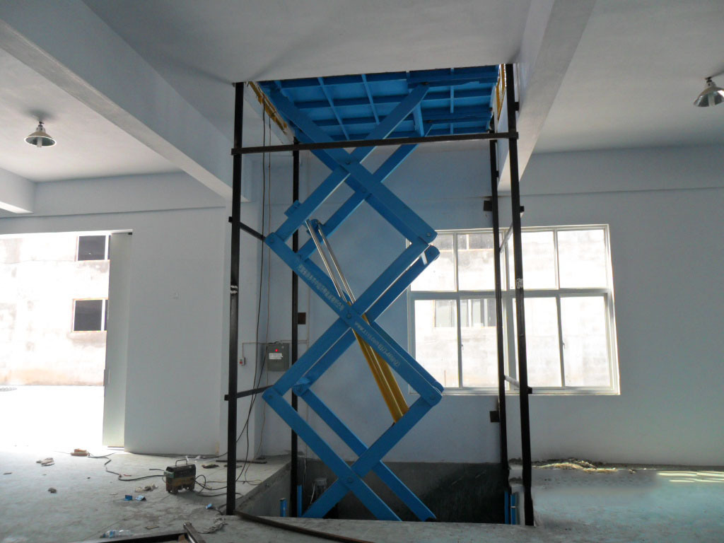 4M 1000Kg Lifting Height Electric Scissor Lift Table