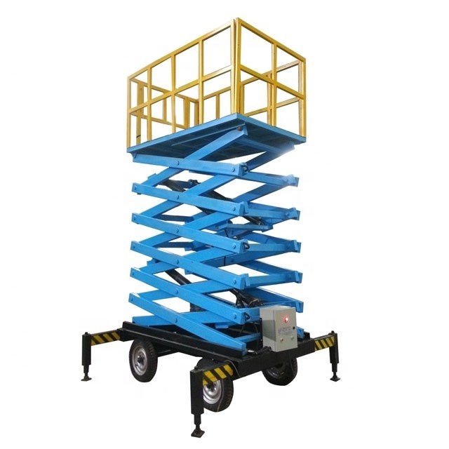 4M 6M 10M 12M High Rise Scissor Lift  Hydraulic Scaffolding