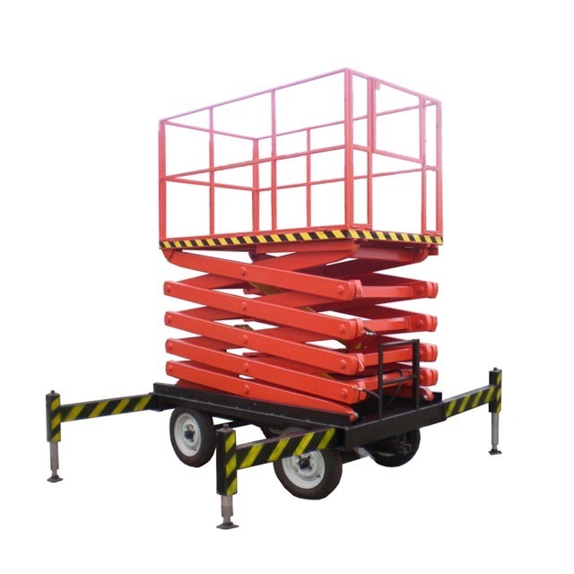 4M 6M 10M 12M High Rise Scissor Lift  Hydraulic Scaffolding