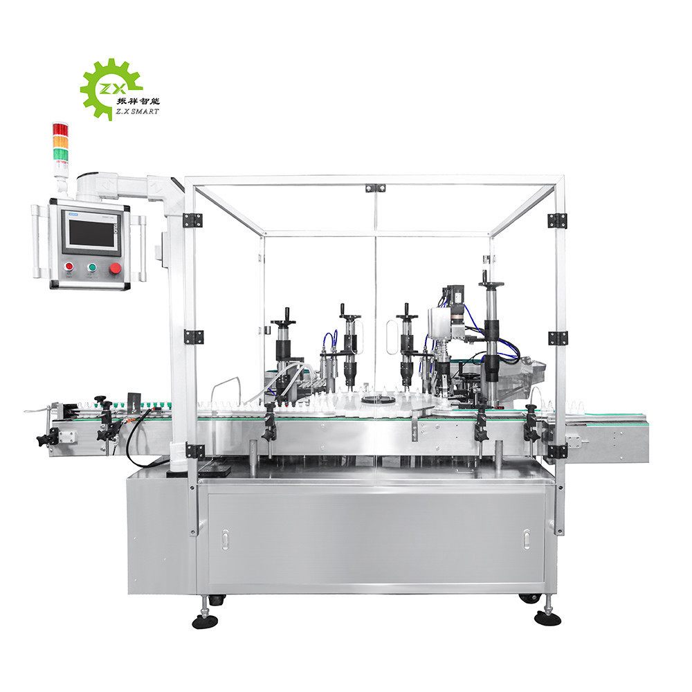 ZXSMART Factory Low Price Easy Operate Cosmetic Nail Polish Filling Capping Machine