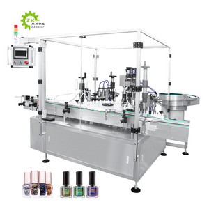 ZXSMART Factory Low Price Easy Operate Cosmetic Nail Polish Filling Capping Machine