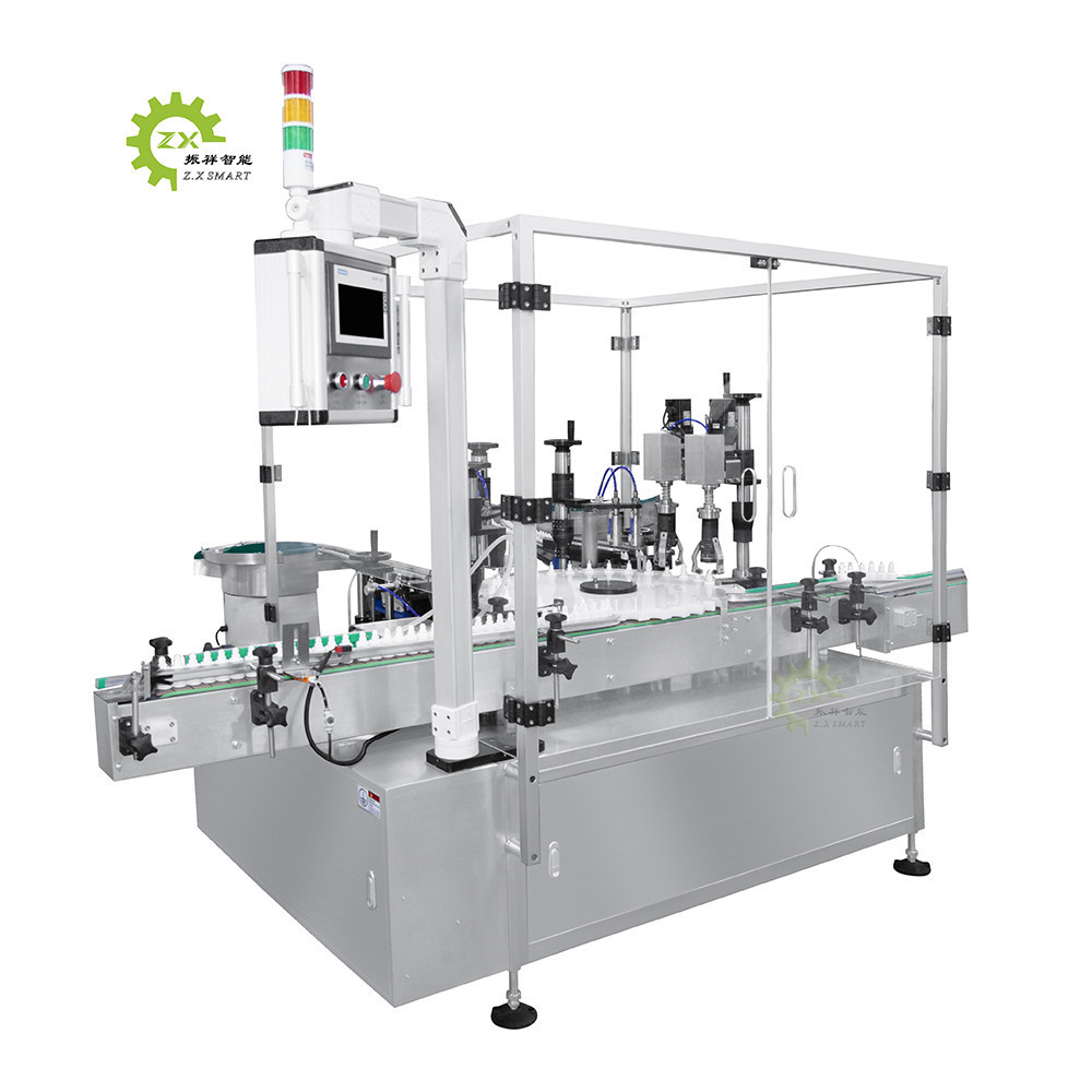 ZXSMART Factory Low Price Easy Operate Cosmetic Nail Polish Filling Capping Machine