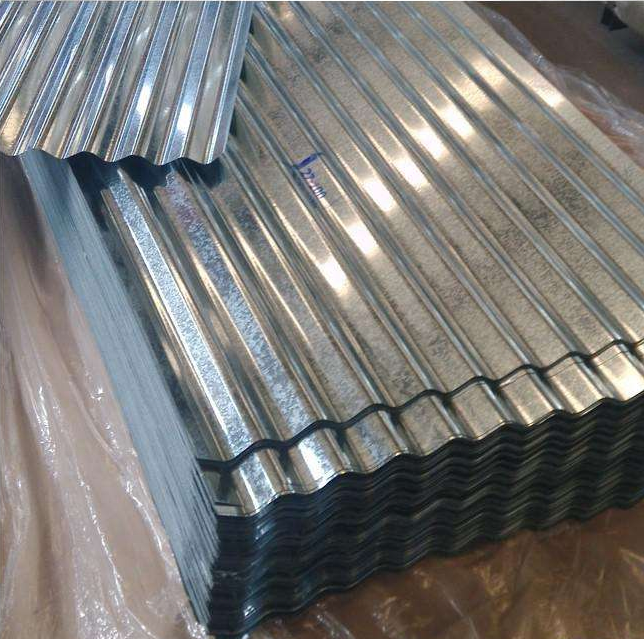 4x8 GI Corrugated Galvanized Steel Sheets Metal Price 0.15mm 0.18mm 0.22mm thick Galvanized Steel Roof Sheet